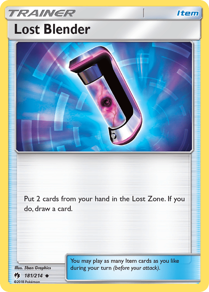 Lost Blender (181/214) [Sun & Moon: Lost Thunder] Pokemon Single Pokémon  | Multizone: Comics And Games