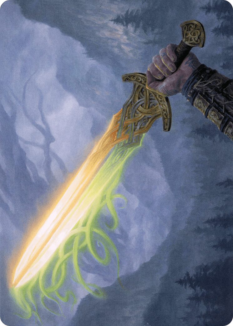 Sword of Hearth and Home Art Card [Modern Horizons 2 Art Series] MTG Single Magic: The Gathering  | Multizone: Comics And Games