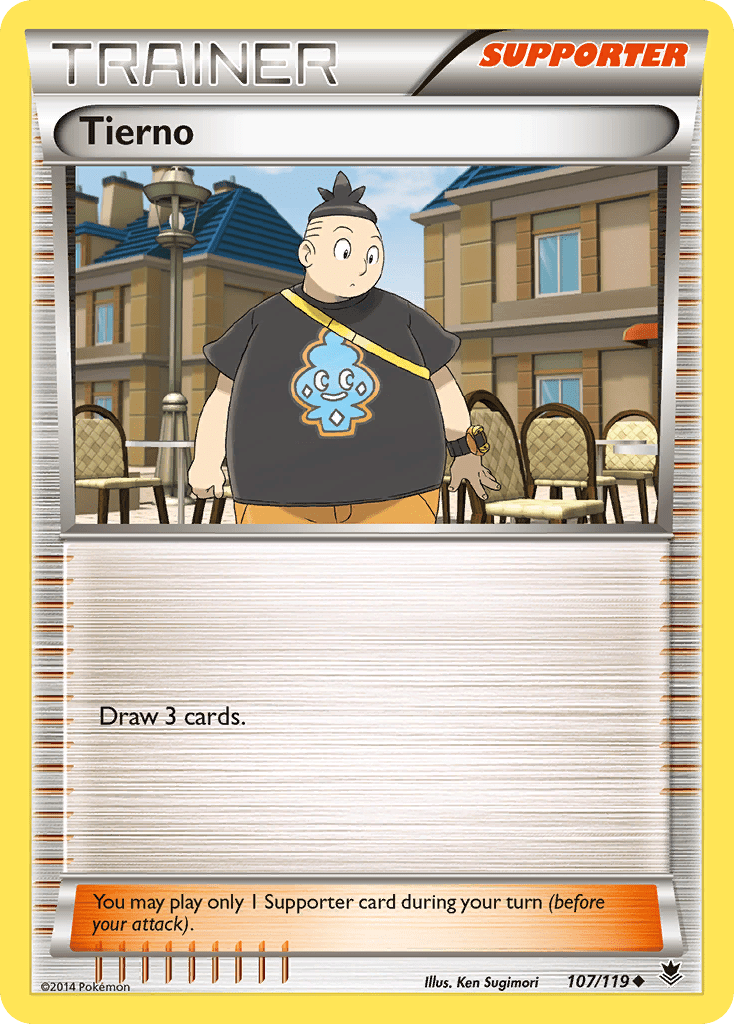 Tierno (107/119) [XY: Phantom Forces] Pokemon Single Pokémon  | Multizone: Comics And Games