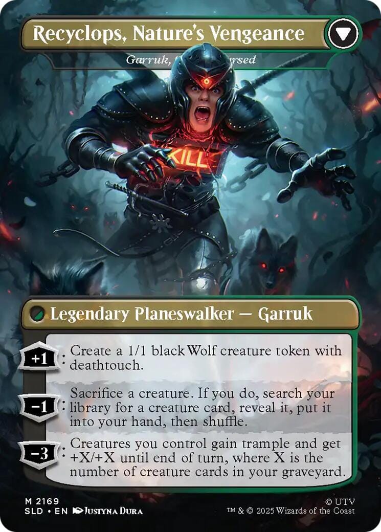 Recyclops, Eco-friendly - Garruk Relentless [Secret Lair Drop Series] MTG Single Magic: The Gathering  | Multizone: Comics And Games