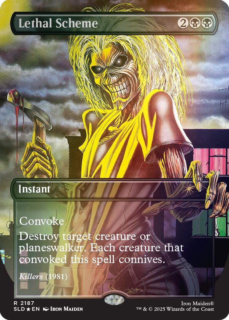 Lethal Scheme (Rainbow Foil) [Secret Lair Drop Series] MTG Single Magic: The Gathering  | Multizone: Comics And Games