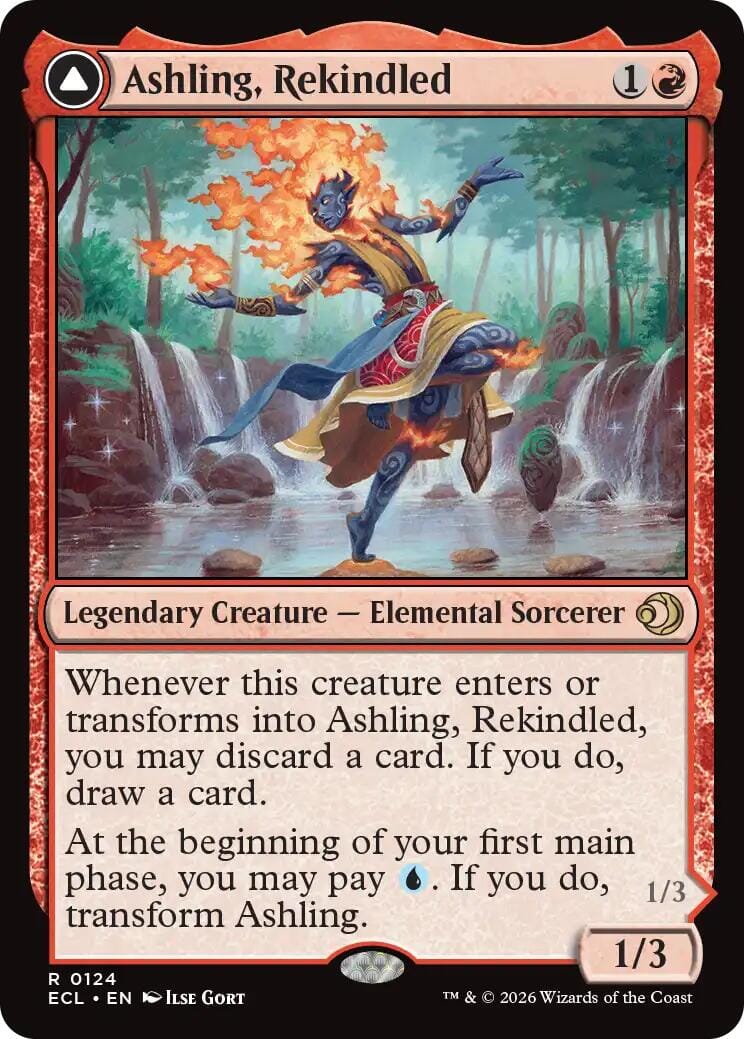 Ashling, Rekindled [Lorwyn Eclipsed] MTG Single Magic: The Gathering  | Multizone: Comics And Games