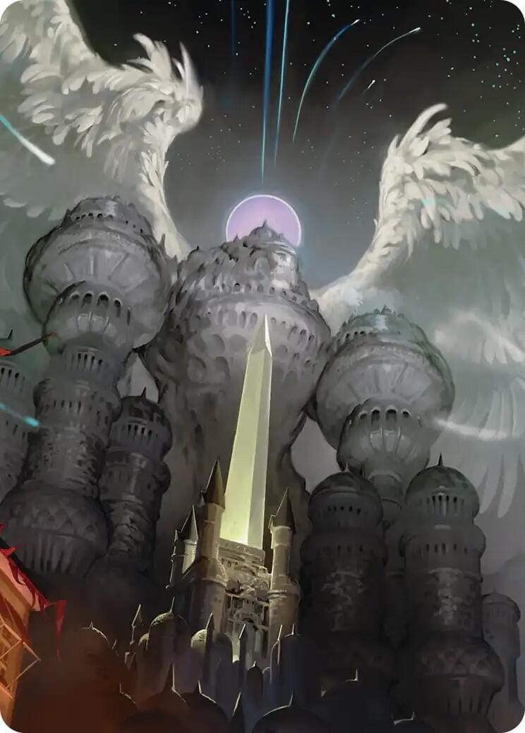 Brilliant Wings Scene Art Card [FINAL FANTASY Art Series] MTG Single Magic: The Gathering  | Multizone: Comics And Games