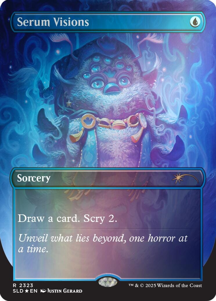 Serum Visions (2323) (Rainbow Foil) [Secret Lair Drop Series] MTG Single Magic: The Gathering  | Multizone: Comics And Games