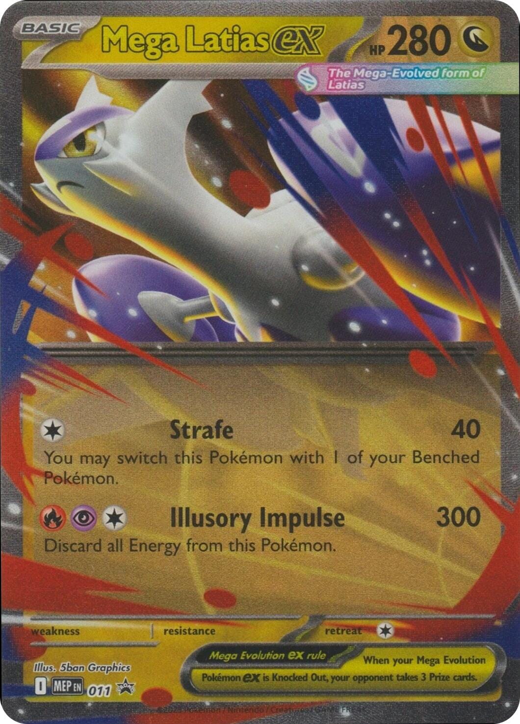 Mega Latias ex (011) [Mega Evolution Promo] Pokemon Single Pokémon  | Multizone: Comics And Games