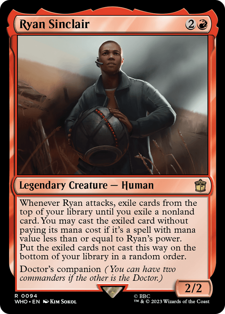 Ryan Sinclair [Doctor Who] MTG Single Magic: The Gathering  | Multizone: Comics And Games