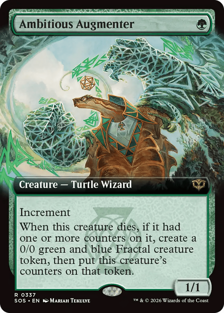 Ambitious Augmenter (Extended Art) [Secrets of Strixhaven] MTG Single Magic: The Gathering  | Multizone: Comics And Games