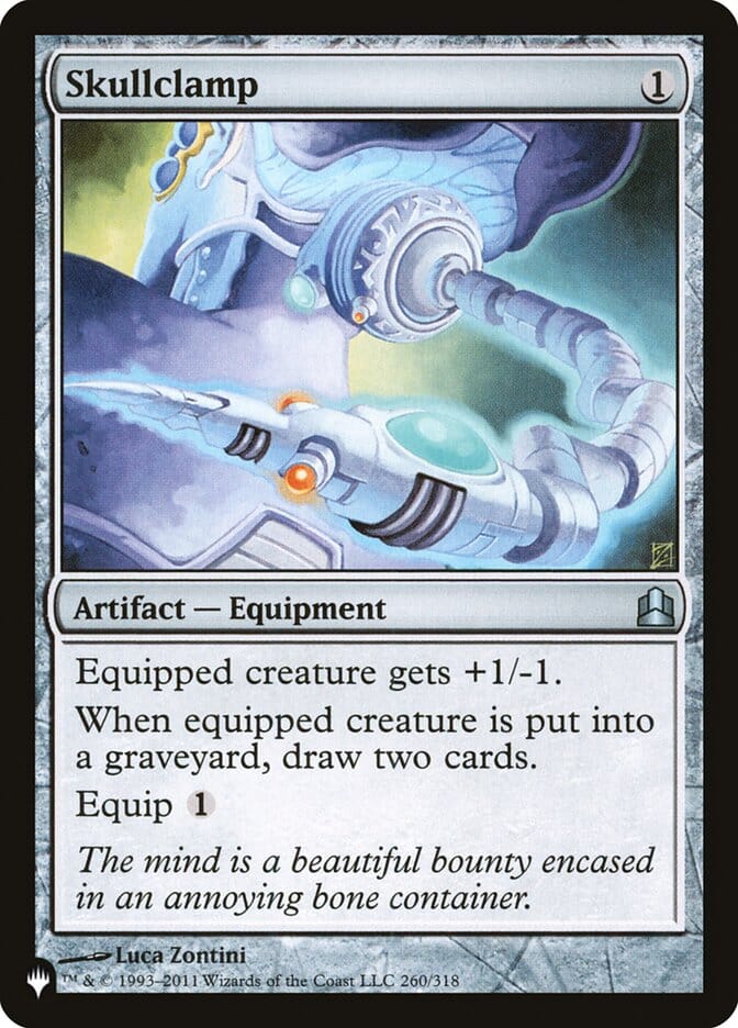 Skullclamp [The List] MTG Single Magic: The Gathering  | Multizone: Comics And Games