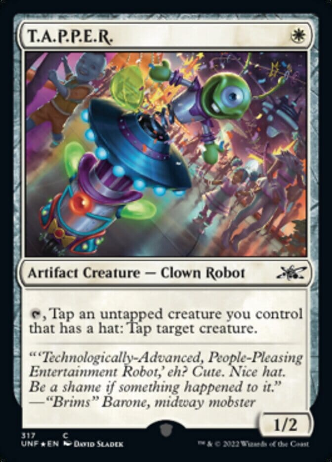 T.A.P.P.E.R. (Galaxy Foil) [Unfinity] MTG Single Magic: The Gathering  | Multizone: Comics And Games