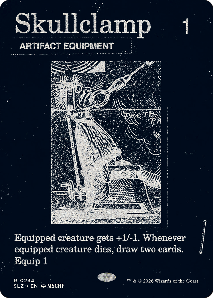Skullclamp (0234) [Secret Lair x MSCHF: The Zeta Set] | Multizone: Comics And Games