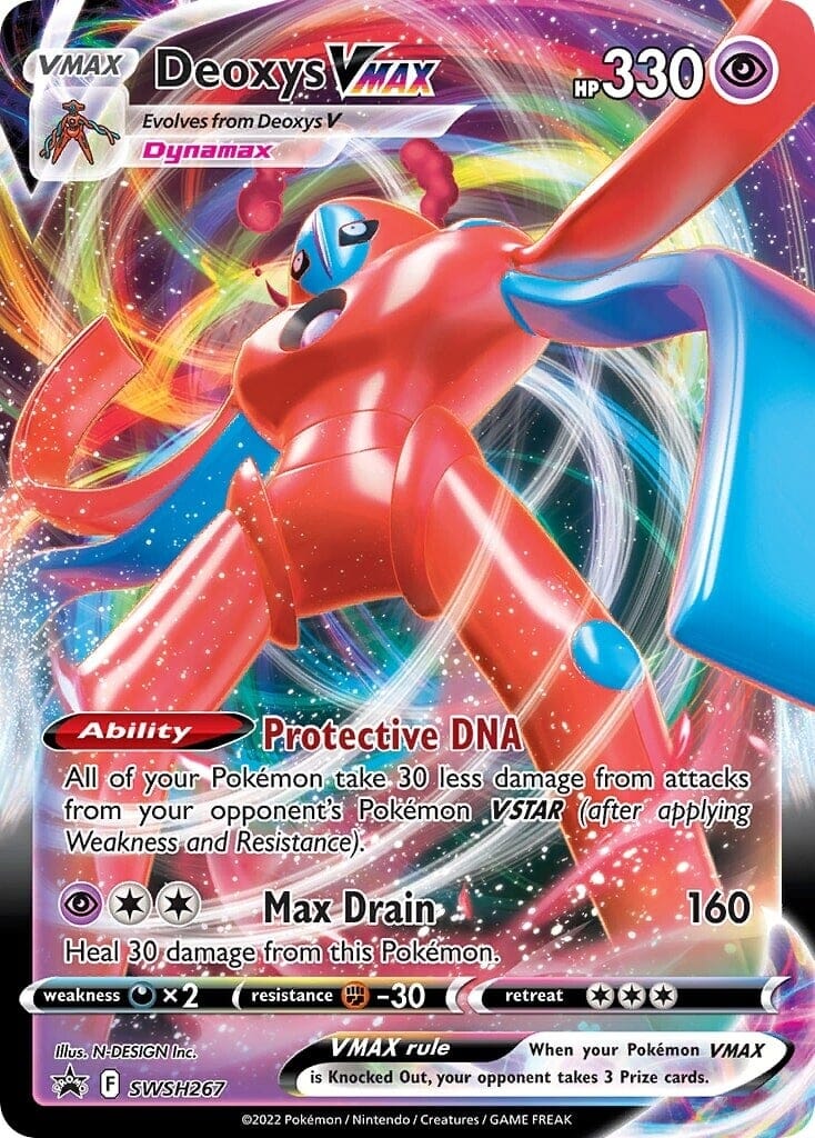 Deoxys VMAX (SWSH267) [Sword & Shield: Black Star Promos] Pokemon Single Pokémon  | Multizone: Comics And Games