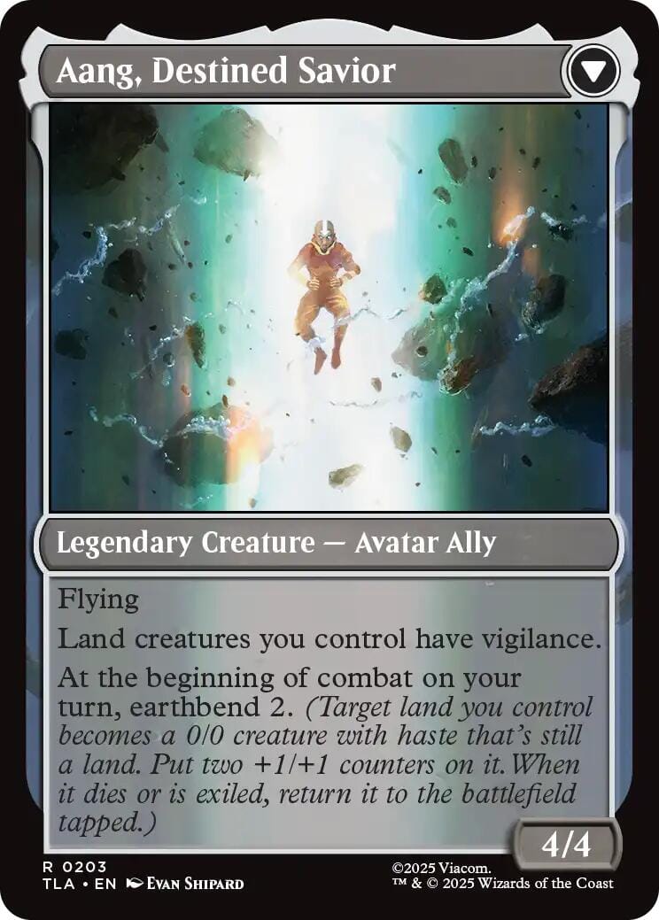 Aang, at the Crossroads [Avatar: The Last Airbender] MTG Single Magic: The Gathering  | Multizone: Comics And Games