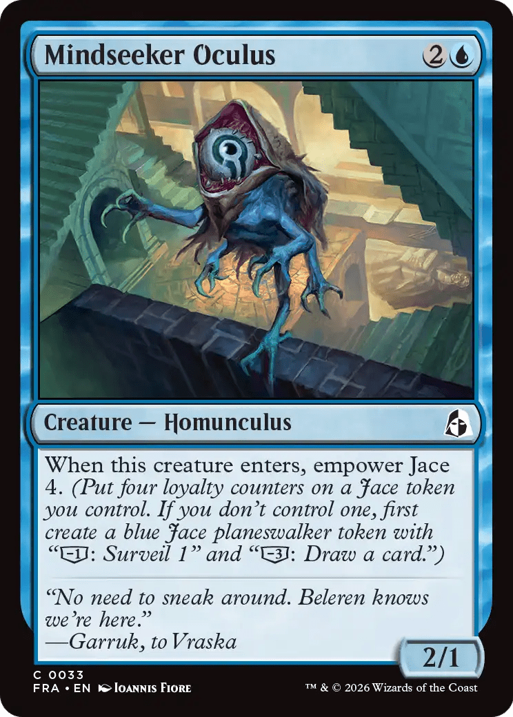 Mindseeker Oculus [Reality Fracture] MTG Single Magic: The Gathering  | Multizone: Comics And Games