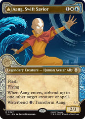 Aang, Swift Savior (Showcase) [Avatar: The Last Airbender] MTG Single Magic: The Gathering  | Multizone: Comics And Games