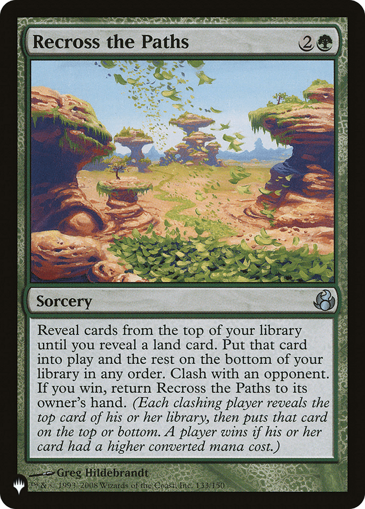 Recross the Paths [The List] MTG Single Magic: The Gathering  | Multizone: Comics And Games