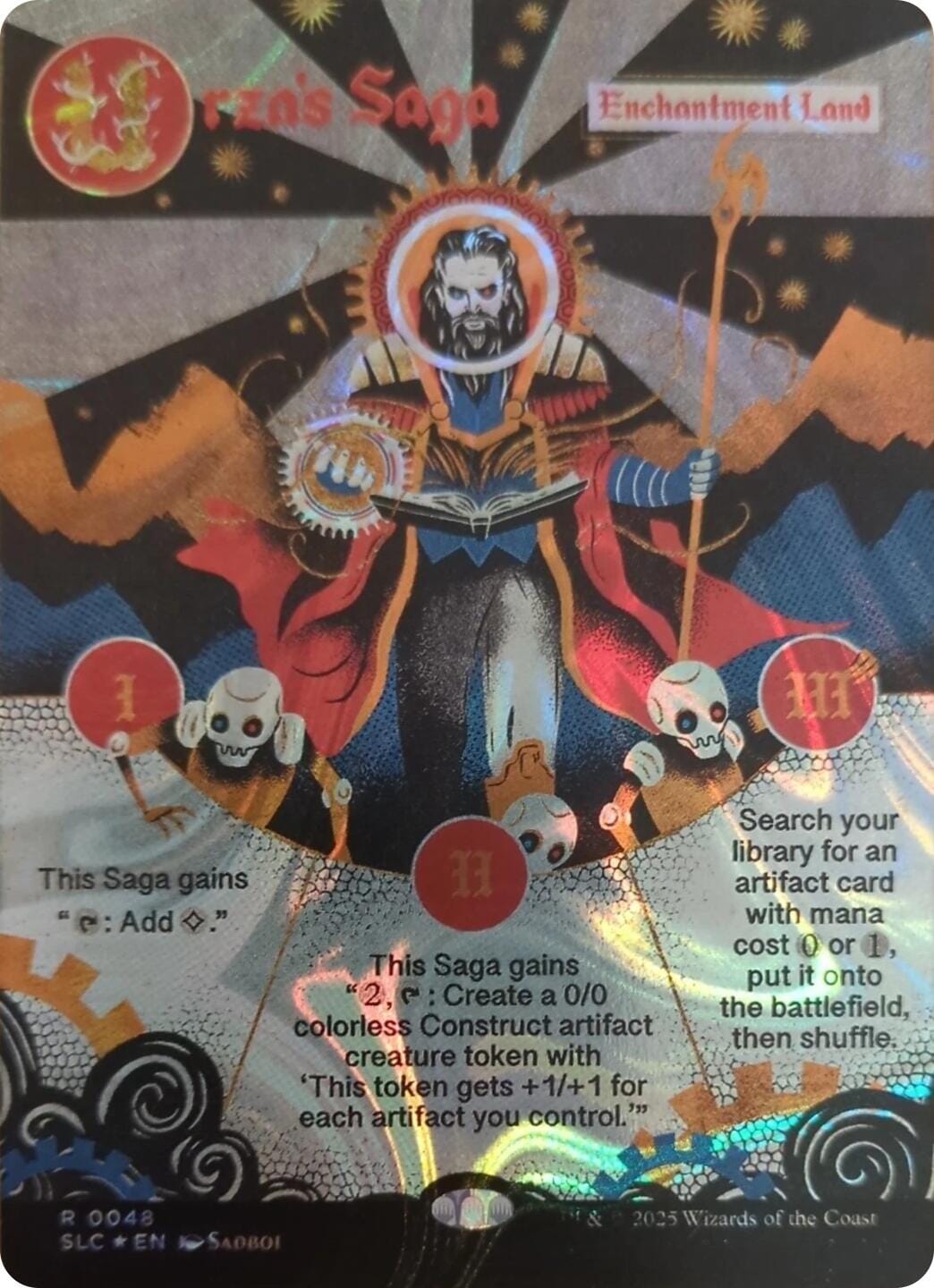 Urza's Saga (Halo Foil) [Secret Lair Countdown Kit] MTG Single Magic: The Gathering  | Multizone: Comics And Games
