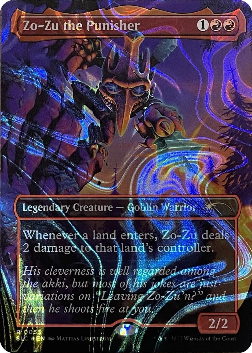 Zo-Zu the Punisher (Halo Foil) [Secret Lair Countdown Kit] MTG Single Magic: The Gathering  | Multizone: Comics And Games