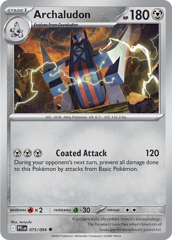 Archaludon (075/094) [Mega Evolution: Phantasmal Flames] Pokemon Single Pokémon  | Multizone: Comics And Games