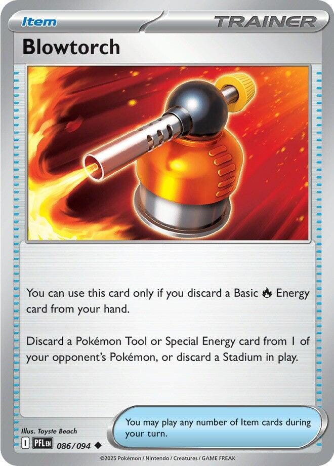 Blowtorch (086/094) [Mega Evolution: Phantasmal Flames] Pokemon Single Pokémon  | Multizone: Comics And Games