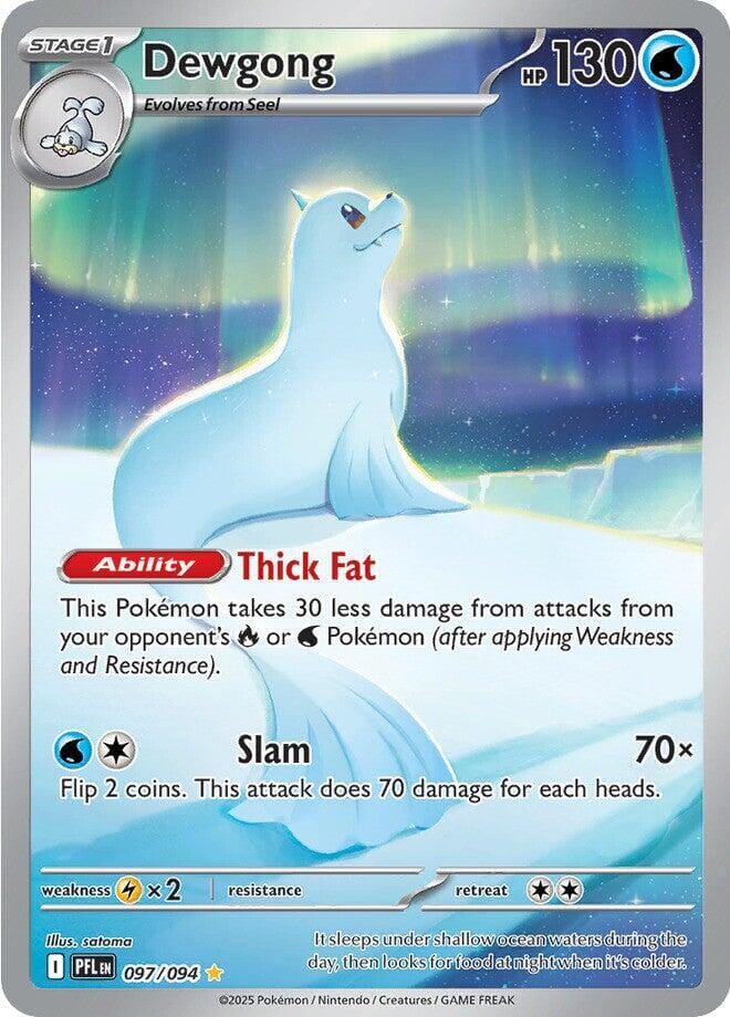 Dewgong (097/094) [Mega Evolution: Phantasmal Flames] Pokemon Single Pokémon  | Multizone: Comics And Games