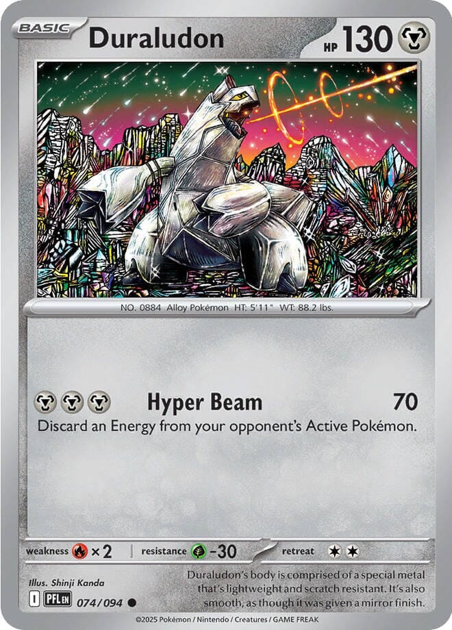 Duraludon (074/094) [Mega Evolution: Phantasmal Flames] Pokemon Single Pokémon  | Multizone: Comics And Games