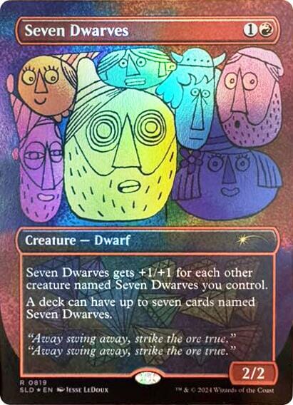 Seven Dwarves (0819) [Secret Lair Drop Series] MTG Single Magic: The Gathering  | Multizone: Comics And Games