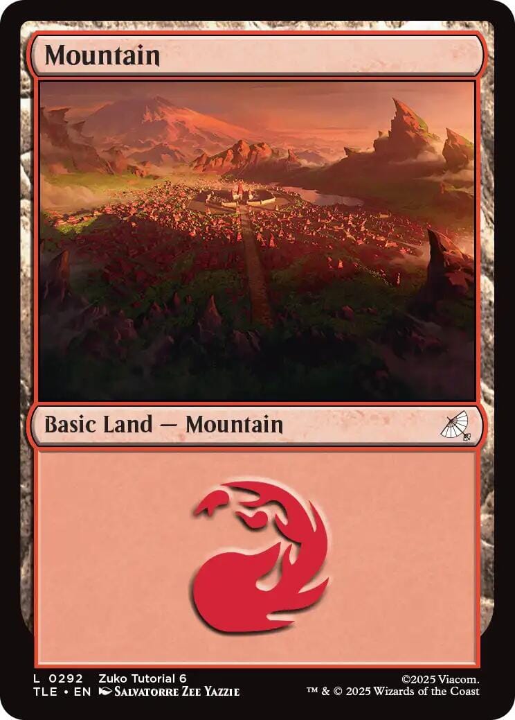 Mountain (0292) [Avatar: The Last Airbender: Eternal-Legal] MTG Single Magic: The Gathering  | Multizone: Comics And Games