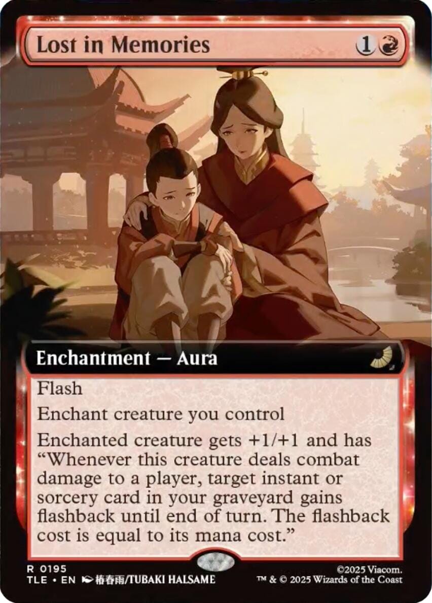 Lost in Memories (Extended Art) [Avatar: The Last Airbender: Eternal-Legal] MTG Single Magic: The Gathering  | Multizone: Comics And Games