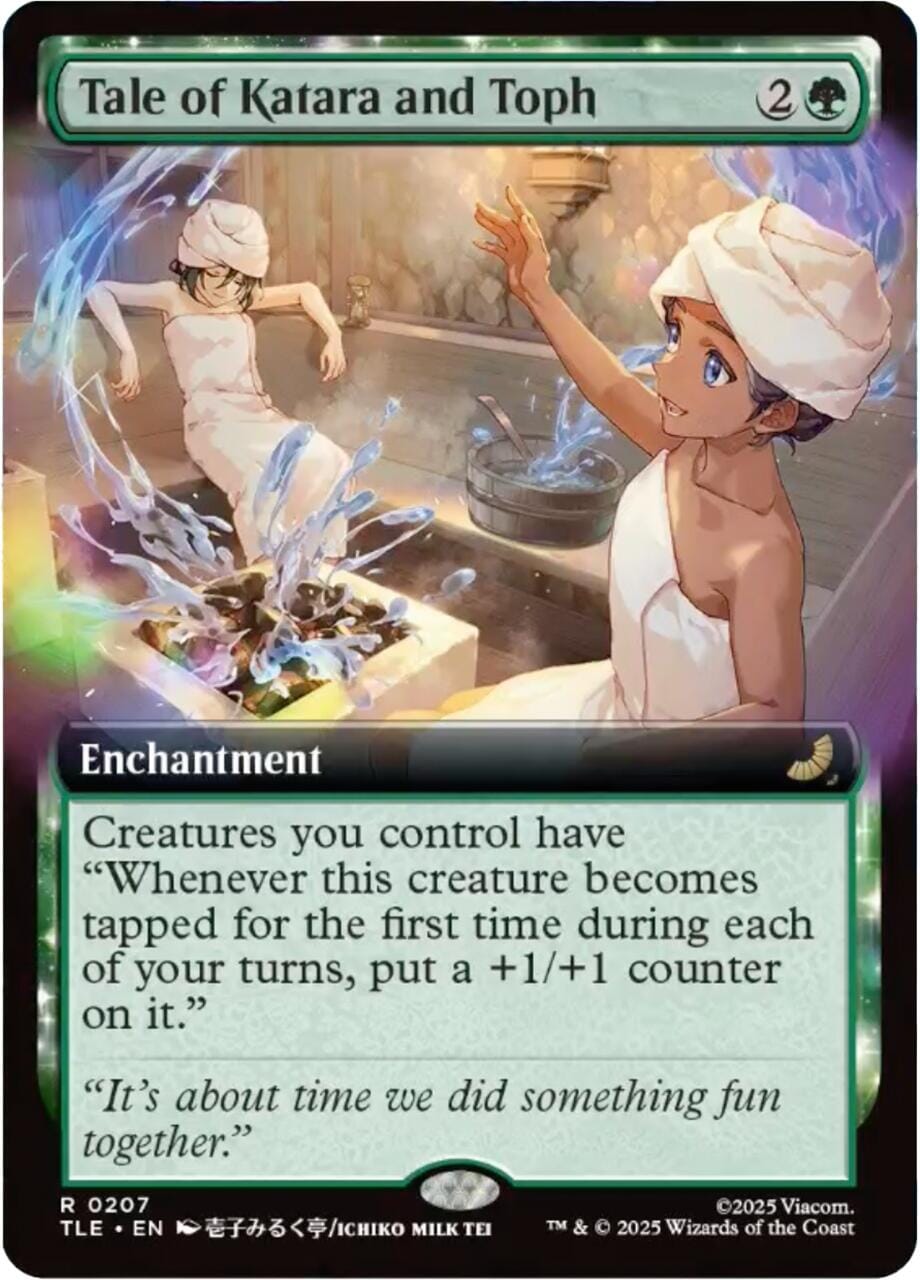 Tale of Katara and Toph (Extended Art) [Avatar: The Last Airbender: Eternal-Legal] MTG Single Magic: The Gathering  | Multizone: Comics And Games