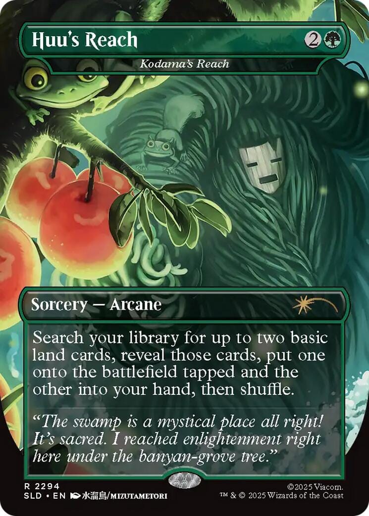 Huu's Reach - Kodama's Reach [Secret Lair Drop Series] MTG Single Magic: The Gathering  | Multizone: Comics And Games