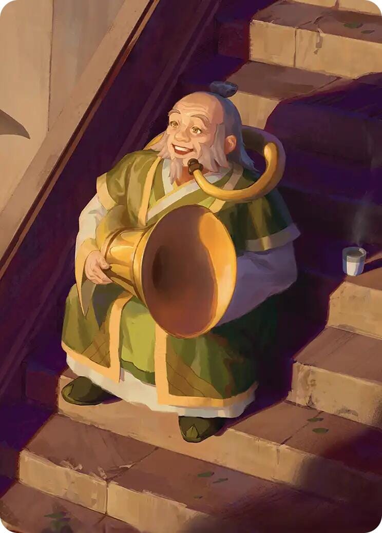 Uncle's Musings Art Card [Avatar: The Last Airbender Art Series] MTG Single Magic: The Gathering  | Multizone: Comics And Games
