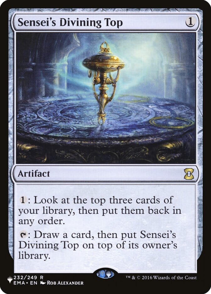 Sensei's Divining Top [The List] MTG Single Magic: The Gathering  | Multizone: Comics And Games