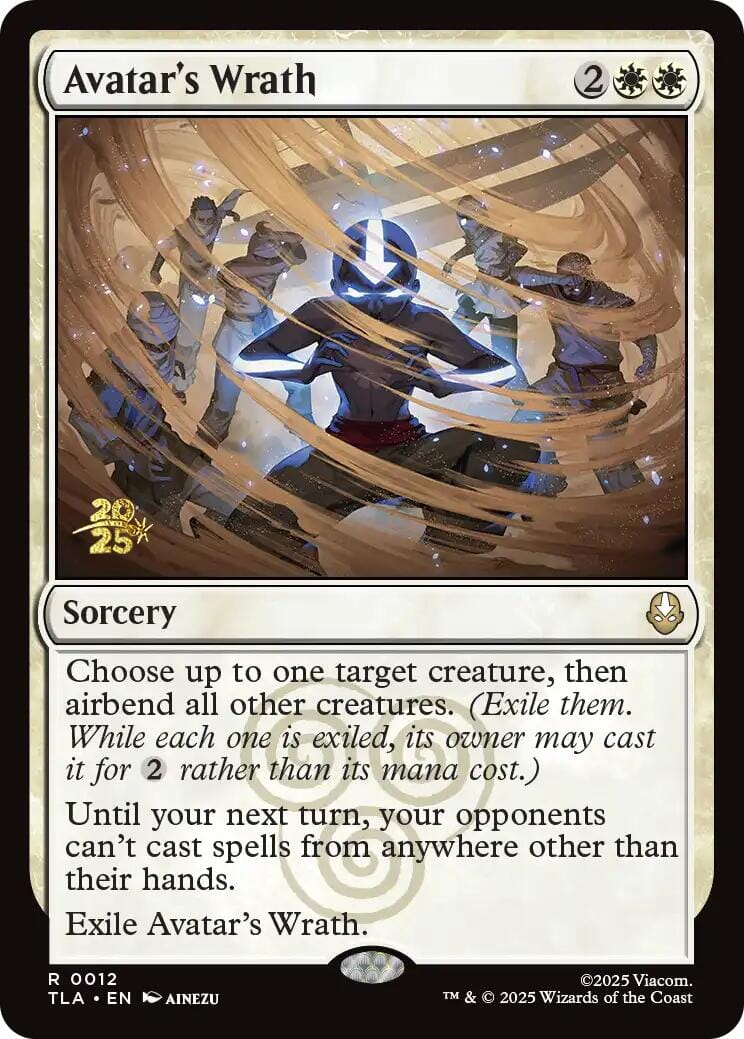 Avatar's Wrath [Avatar: The Last Airbender Prerelease Cards] MTG Single Magic: The Gathering  | Multizone: Comics And Games