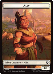 Ally (0008) // Clue (0016) Double-Sided Token [Avatar: The Last Airbender Tokens] MTG Single Magic: The Gathering  | Multizone: Comics And Games