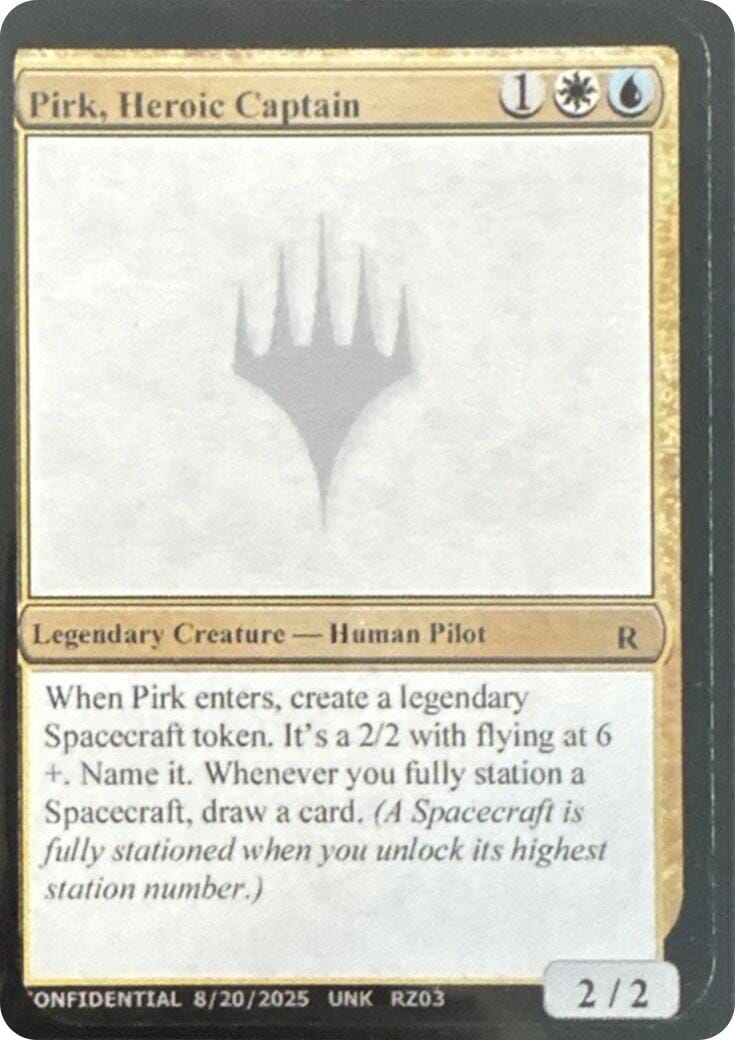 Pirk, Heroic Captain [Unknown Event] MTG Single Magic: The Gathering  | Multizone: Comics And Games