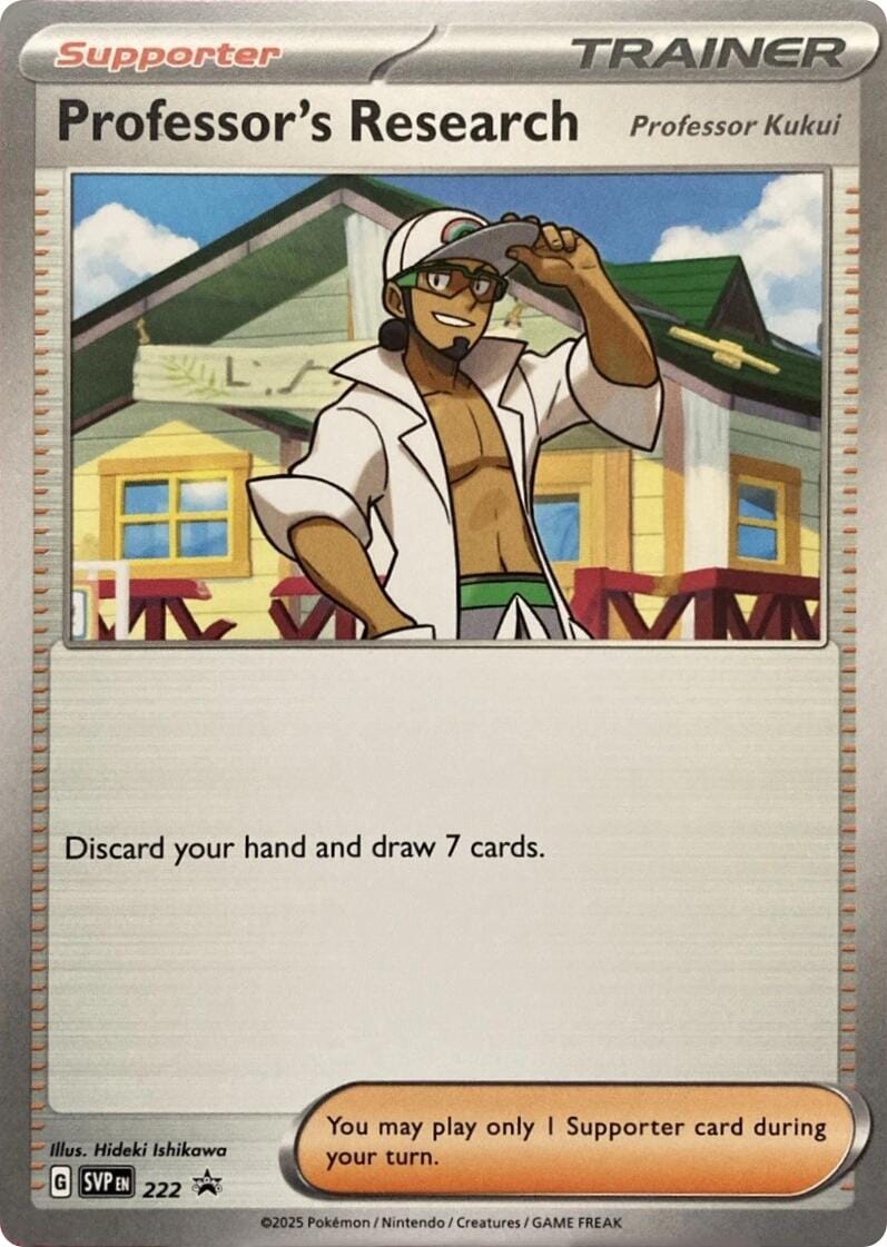 Professor's Research (222) [Scarlet & Violet: Black Star Promos] Pokemon Single Pokémon  | Multizone: Comics And Games