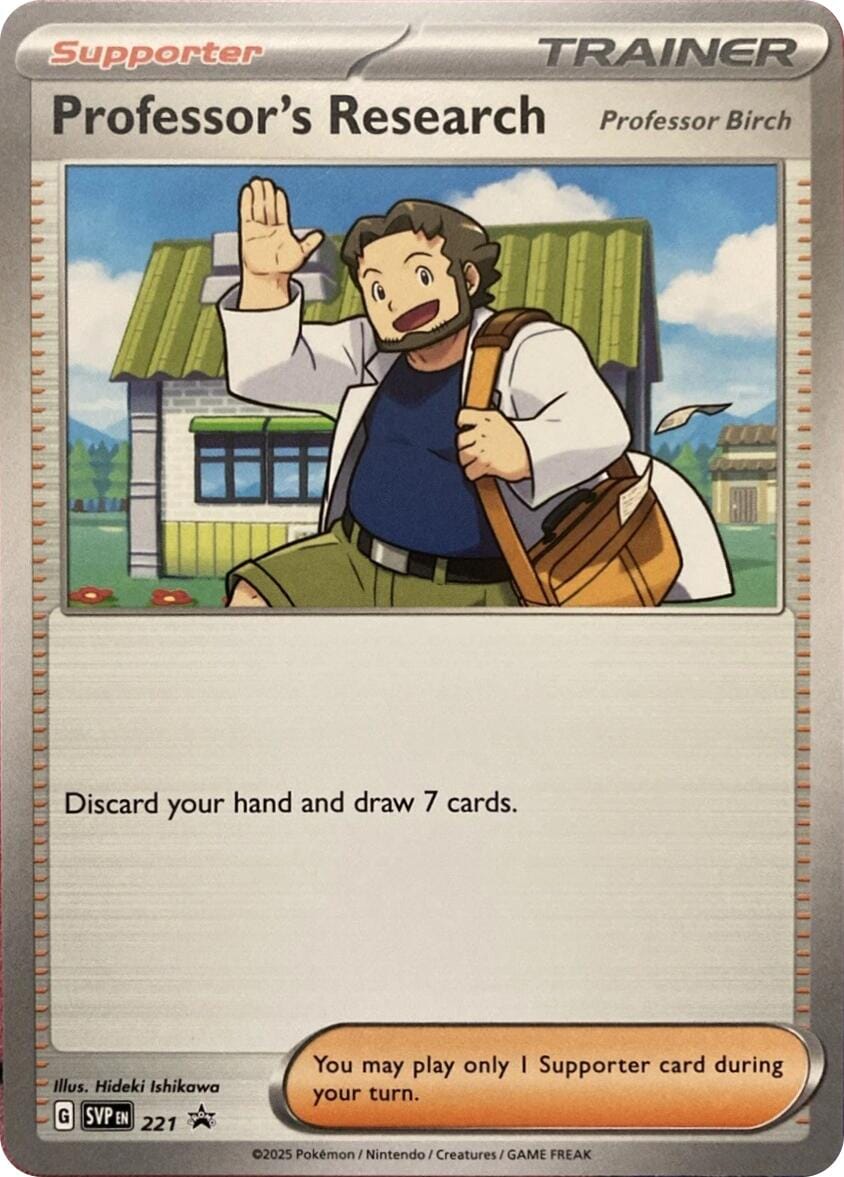 Professor's Research (221) [Scarlet & Violet: Black Star Promos] Pokemon Single Pokémon  | Multizone: Comics And Games