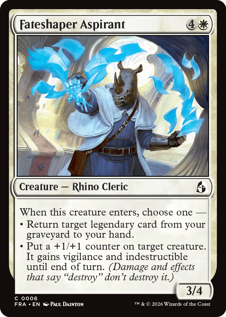 Fateshaper Aspirant [Reality Fracture] MTG Single Magic: The Gathering  | Multizone: Comics And Games