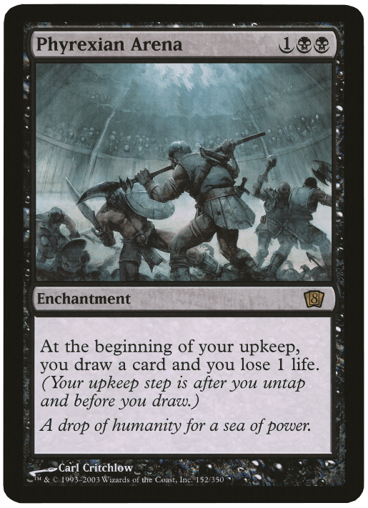 Phyrexian Arena (Oversized) [Eighth Edition Box Topper] MTG Single Magic: The Gathering  | Multizone: Comics And Games