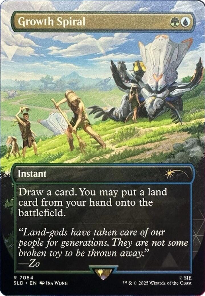 Growth Spiral [Secret Lair Drop Series] MTG Single Magic: The Gathering  | Multizone: Comics And Games