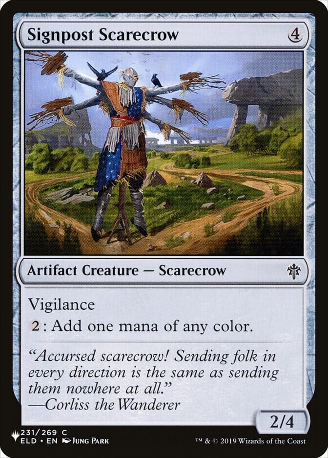 Signpost Scarecrow [The List] MTG Single Magic: The Gathering  | Multizone: Comics And Games