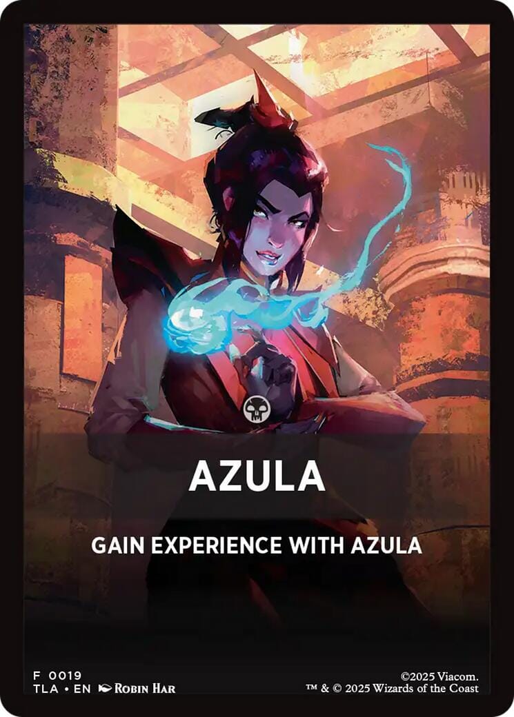 Azula Theme Card [Avatar: The Last Airbender Tokens] MTG Single Magic: The Gathering  | Multizone: Comics And Games