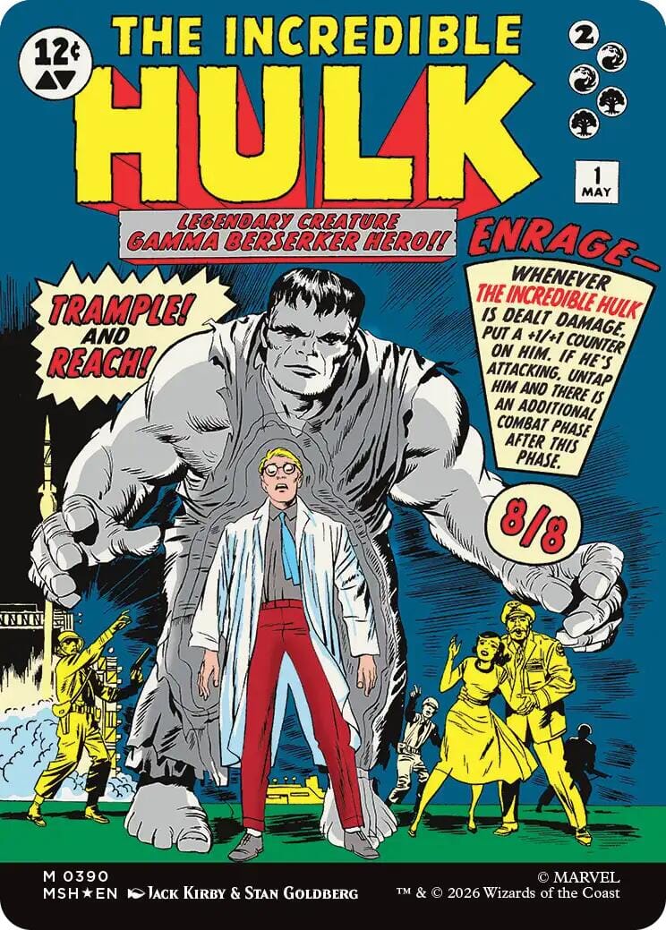Bruce Banner (Borderless) [Marvel Super Heroes] MTG Single Magic: The Gathering  | Multizone: Comics And Games