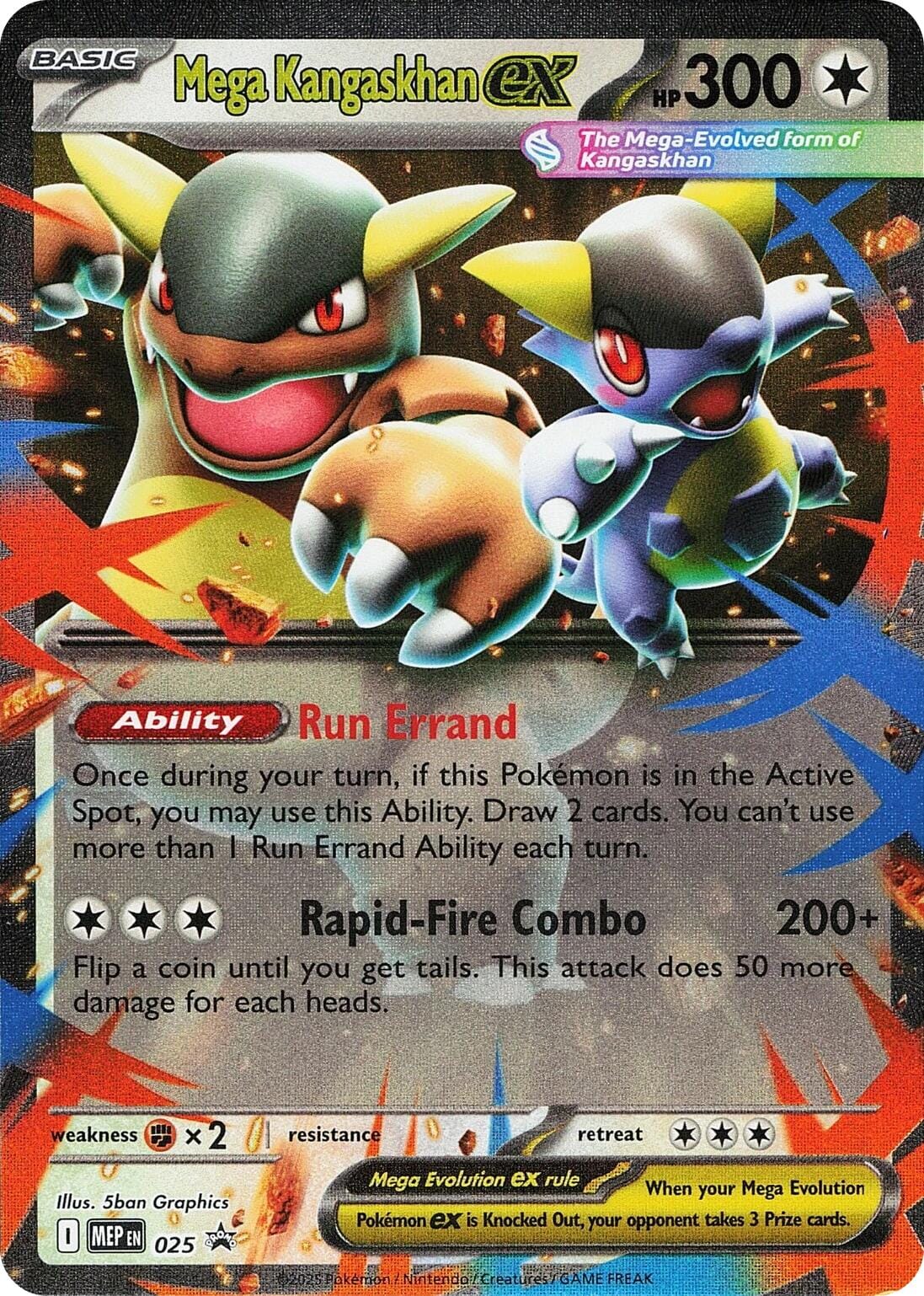 Mega Kangaskhan ex (025) [Mega Evolution Promo] Pokemon Single Pokémon  | Multizone: Comics And Games
