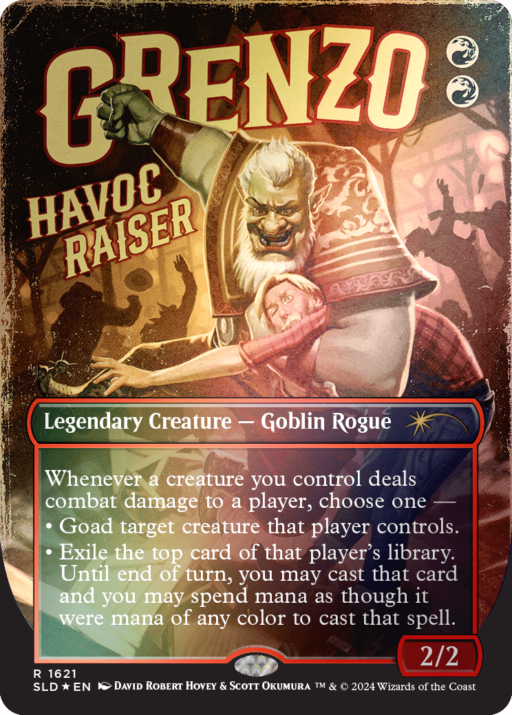Grenzo, Havoc Raiser (Rainbow Foil) [Secret Lair Drop Series] MTG Single Magic: The Gathering  | Multizone: Comics And Games