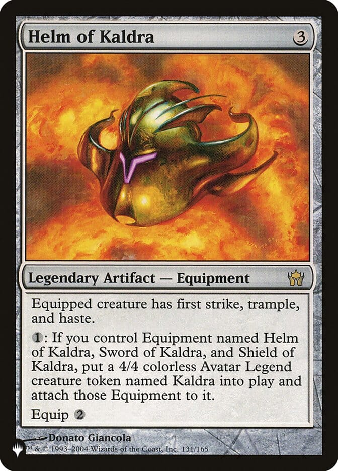 Helm of Kaldra [The List] MTG Single Magic: The Gathering  | Multizone: Comics And Games