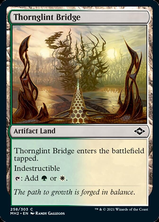 Thornglint Bridge [Modern Horizons 2] MTG Single Magic: The Gathering  | Multizone: Comics And Games