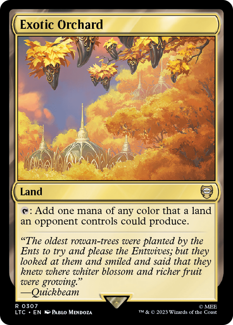 Exotic Orchard [The Lord of the Rings: Tales of Middle-Earth Commander] | Multizone: Comics And Games