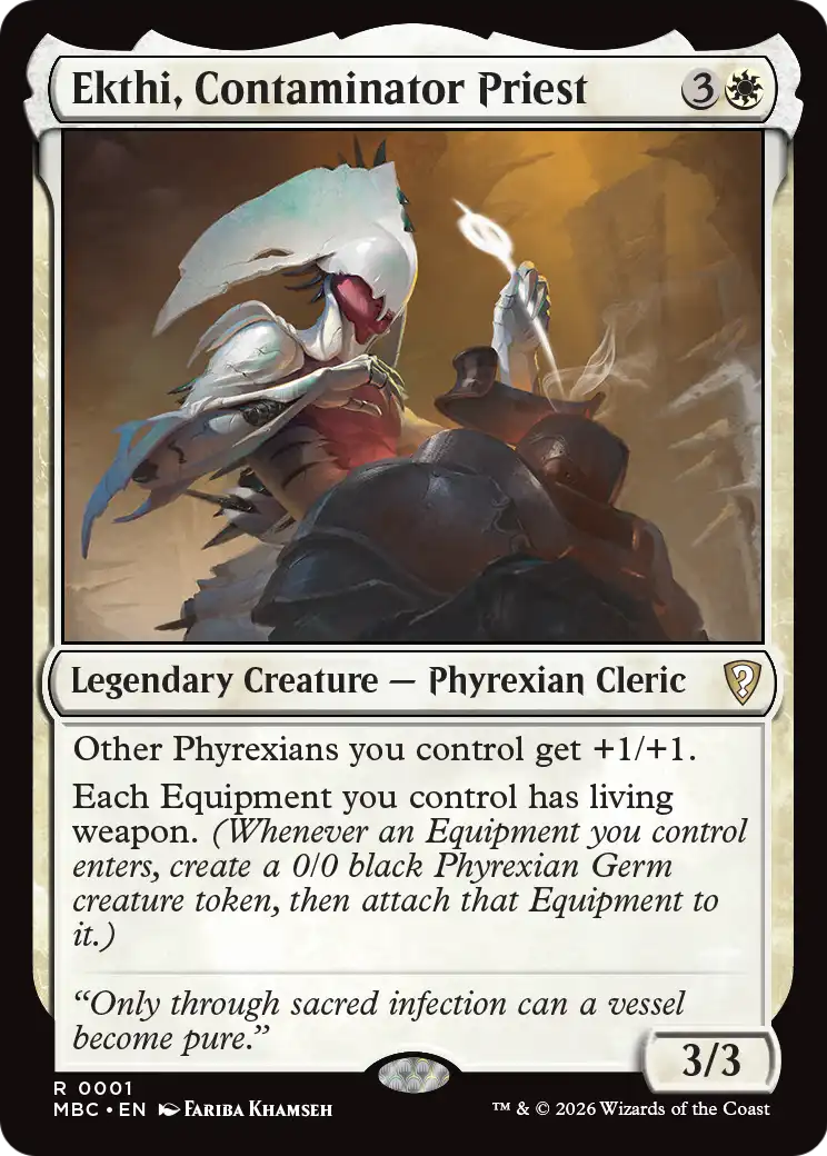 Ekthi, Contaminator Priest [Mystery Booster: Commander Edition] | Multizone: Comics And Games