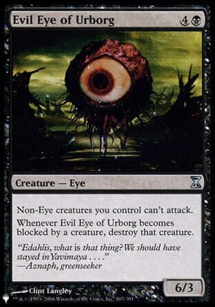 Evil Eye of Urborg [The List] MTG Single Magic: The Gathering  | Multizone: Comics And Games